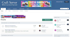 Desktop Screenshot of craftserver.com